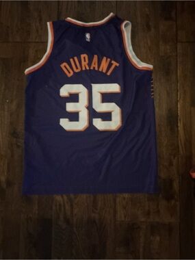Fanatics Purple Phoenix Suns Kevin Durant #35 Kids Jersey